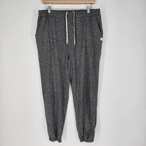 Vuori Ponto Performance Jogger Pants Heather Grey Relaxed Fit Mens Size L